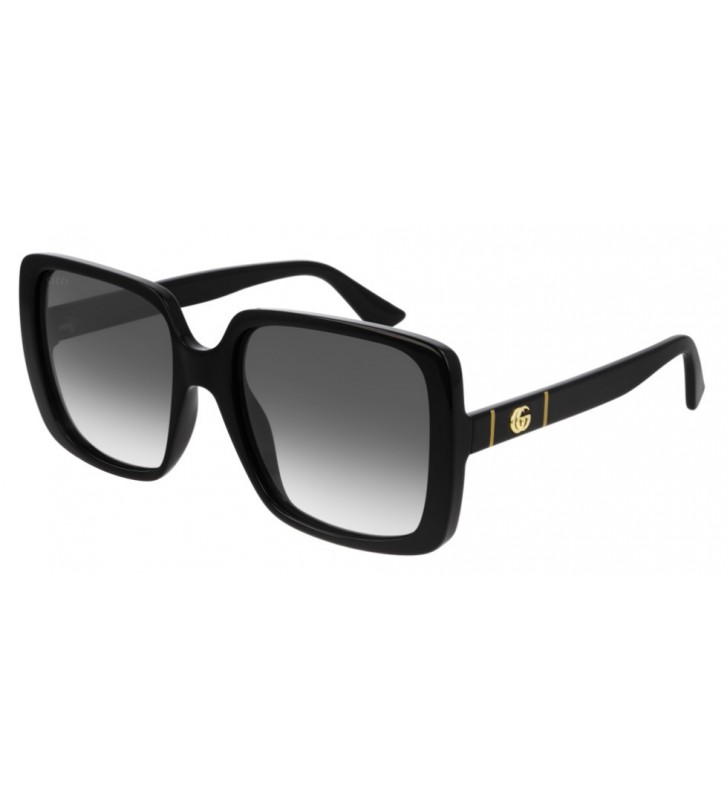 Occhiali sole GUCCI originali GG0632/S 56-20 001 Black Gradient Grey