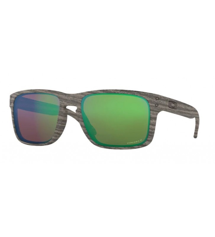 Occhiali da sole OAKLEY HOLBROOK 9102-J8 Woodgrain prizm shallow h2o polarized