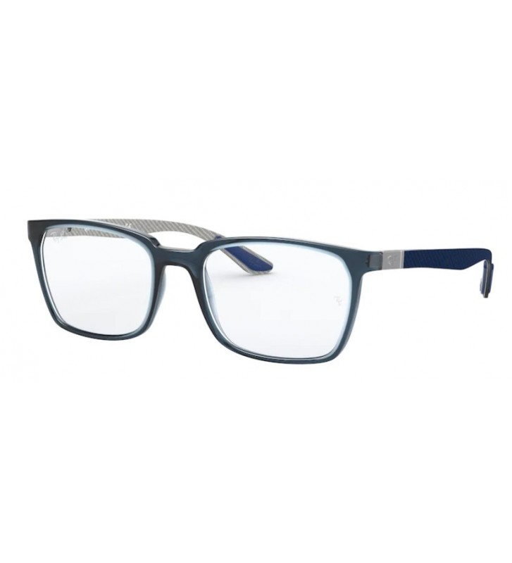 Occhiali da vista Ray Ban RX8906 8060 52 Shiny Trasparent Blue