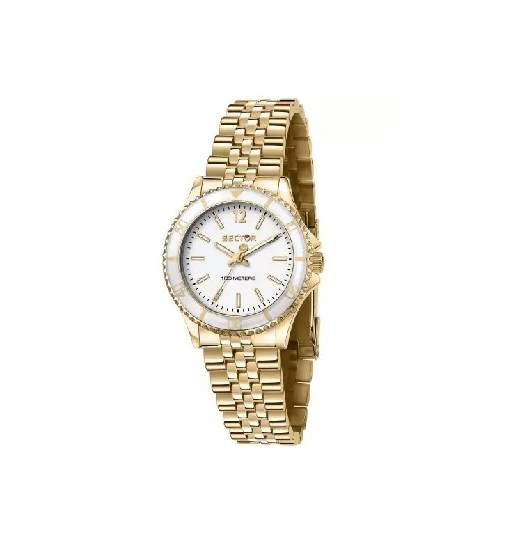 Orologio SECTOR 230 Lady Solo Tempo in Acciaio - R3253161532 Gold