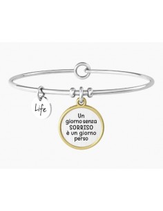 Bracciale KIDULT rigido donna LOVE 732124 TU SEI UNA PERSONA a sol