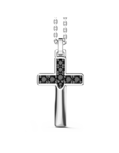 Collana Uomo Croce In Argento Gioielli Zancan Insignia 925 | ESC010