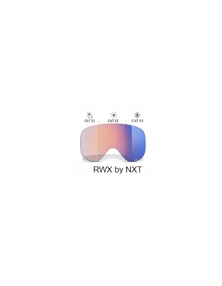 Maschera da sci SALICE 105ITARWX OTG Bianco lente RWX Photochromic