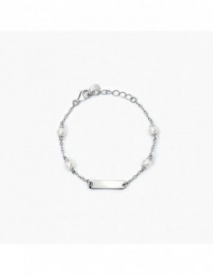 Bracciale bambina MABINA Bloom 533794 in argento con ciondolo fiore