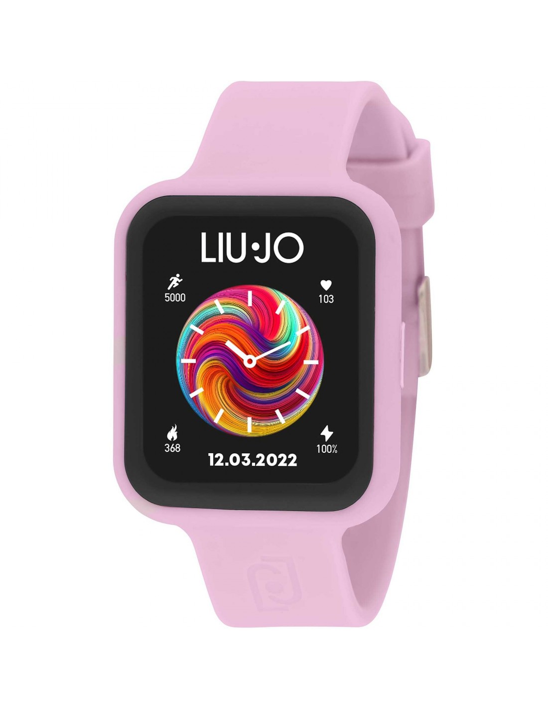 Smartwatch da Donna e Uomo Liu Jo in Acciaio Rosato e Silicone